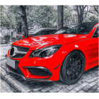 Mercedes E-class coupe C207 2010-2017 Frontstoßstangen Aufsätze (für AMG-Line 2014-2016, Carbon) Foto 2