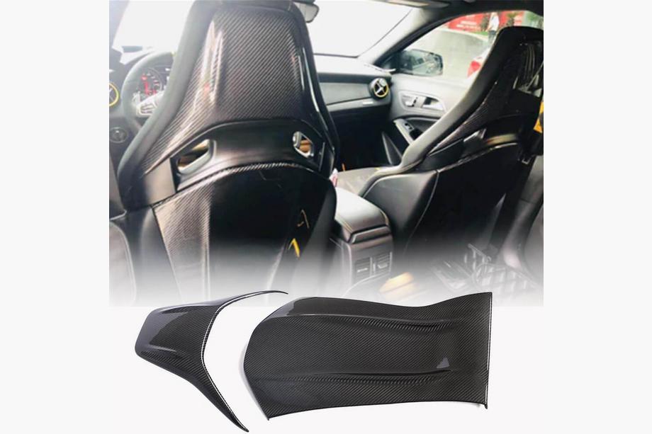 Mercedes C-class W205 2014-2021 Sitzauflagen aus Dry Carbon Image