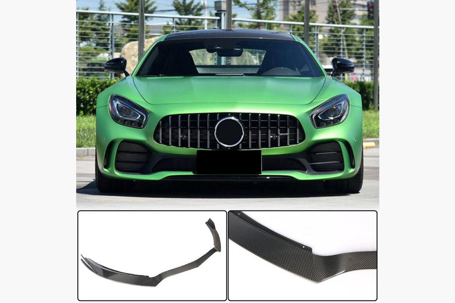Mercedes AMG GT C190/R190 2014-2022 Frontstoßstange Lippe Aufsatz (für GT R 2016-2019, Carbon) Foto 1