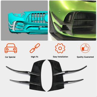 Frontstoßstangenaufsätze V2 (für GT R 2016-2019, Trockencarbon) Foto 2