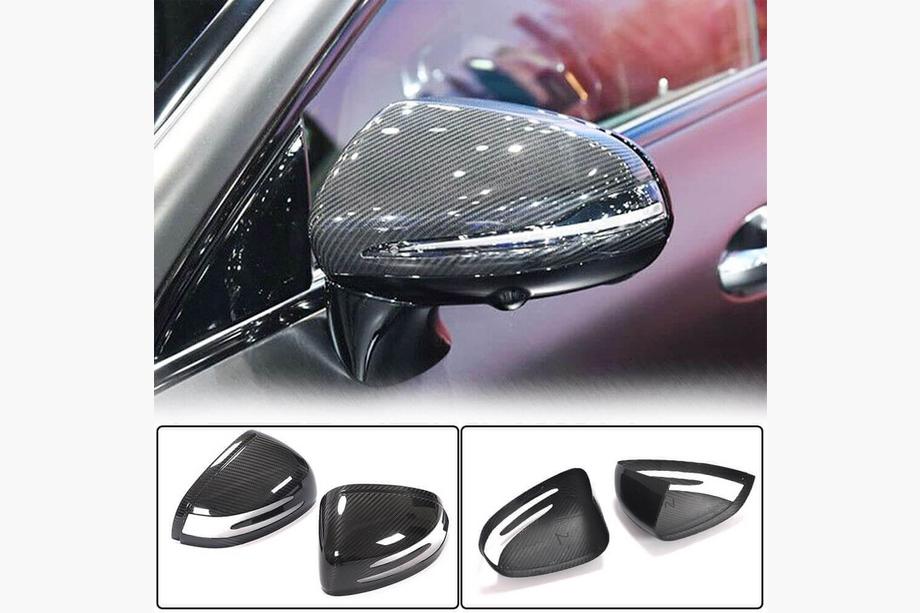 Mercedes SLK R172 2011-2016 Spiegelabdeckungen (Dry Carbon) Image