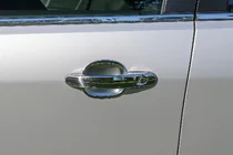 Ford Focus II 2008-2011 Chrom Unterlagen für Türgriffe (4 Stk, Kunststoff) Foto 1
