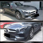 Mercedes AMG GT C190/R190 2014-2022 Frontstoßstange Lippe Aufsatz (für 2015-2017, Carbon) Foto 4