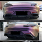 Mercedes AMG GT C190/R190 2014-2022 Heckdiffusor Stoßstange (für 2015-2017, Carbon) Foto 4