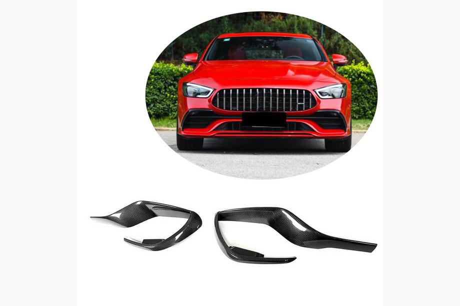Mercedes AMG GT 4 X290 2018- Carbon Frontstoßstangen Abdeckungen (für GT43/GT50/GT53 2018-2022) Image