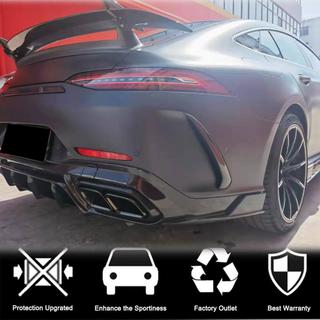 Heckstoßstangenaufsätze V1 (für GT63 2018-2022, Carbon) Foto 2