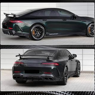 Heckstoßstangenaufsätze V1 (für GT63 2018-2022, Carbon) Foto 3