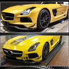 Mercedes SLS C197 2010-2014 Frontlippe Stoßstange Aufsatz (Carbon) Foto 4