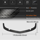 Mercedes SLS C197 2010-2014 Frontlippe Stoßstange Aufsatz (Carbon) Foto 6