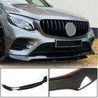 Mercedes GLC coupe C253 2016-2023 Frontstoßstangen Lippe Aufsatz (für AMG-Line/GLC43 AMG, Carbon) Foto 1
