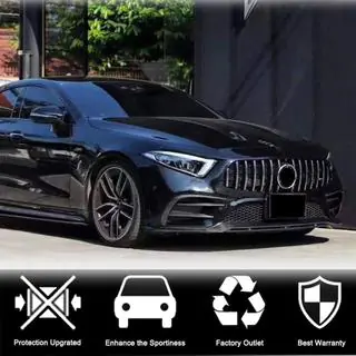 Frontstoßstange Lippe Aufsatz (für AMG/AMG-Line 2018-2020, Carbon) Foto 3