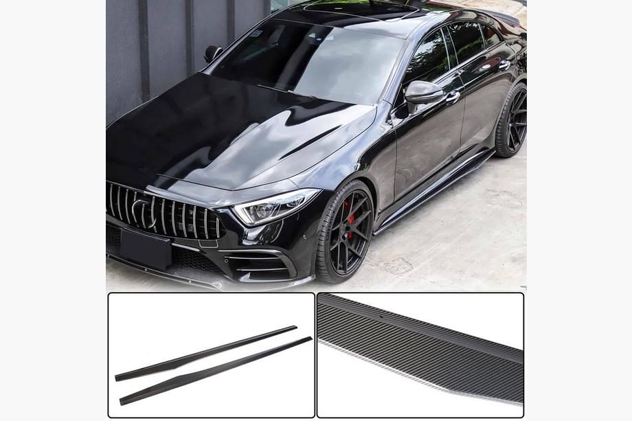 Mercedes CLS C257 2018- Seitenschweller V1 (für AMG/AMG-Line 2018-2020, Carbon) Image