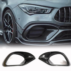 Mercedes CLA C118 2019- Carbon Frontstoßstangen Abdeckungen für CLA45 AMG SD Foto 1