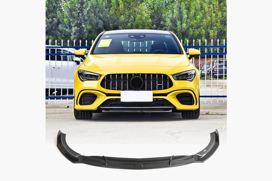 Mercedes CLA C118 2019- Frontstoßstange Lippe Aufsatz (für CLA45 AMG SD, Carbon) Image