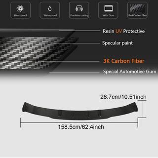 Heckdiffusor für GLC43 AMG 2020-2022, Carbon Foto 4