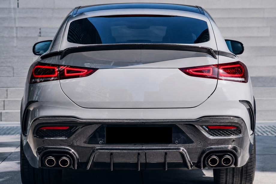 Mercedes GLE coupe C167 2019- Heckstoßstangenabdeckung Carbon für GLE 350/GLE450/GLE63 2019-2023 Foto 3