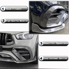 Mercedes GLE W167 2018- Frontstoßstangen-Lippe (für GLE53/AMG-Line 2019-2023, Carbon) Foto 3