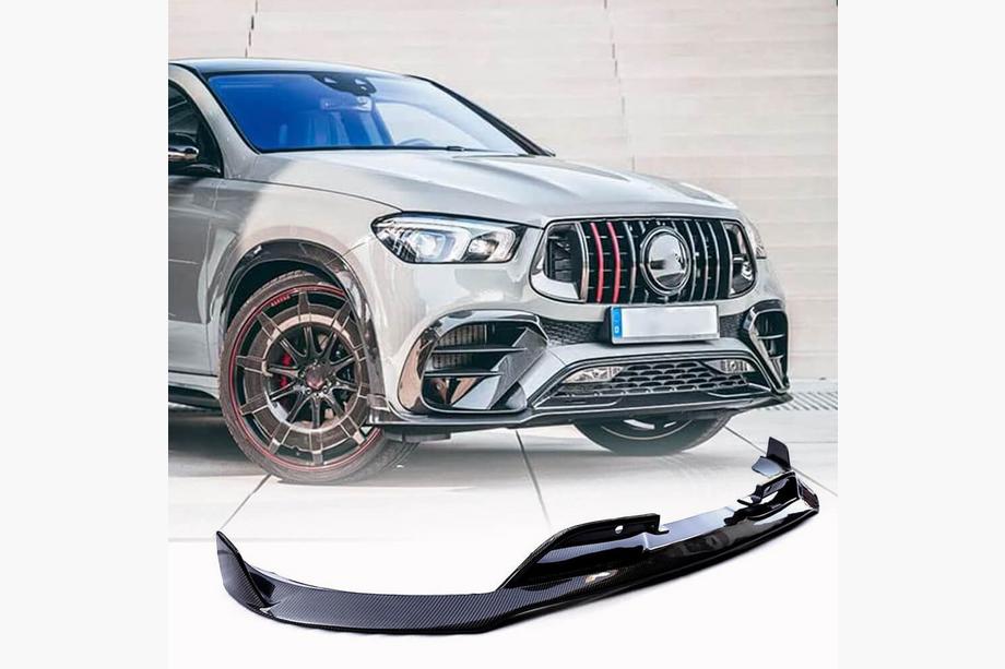 Mercedes GLE W167 2018- Frontstoßstangen-Lippe (für GLE53/AMG-Line 2019-2023, Carbon) Image