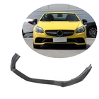 Mercedes SLK R172 2011-2016 Frontstoßstange Lippe Aufsatz (für Base 2016-2020, Carbon) Foto 1