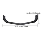 Mercedes SLK R172 2011-2016 Frontstoßstange Lippe Aufsatz (für Base 2016-2020, Carbon) Foto 6