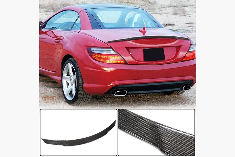 Mercedes SLK R172 2011-2016 Spoiler V2 (für 2011-2020, Carbon) Image