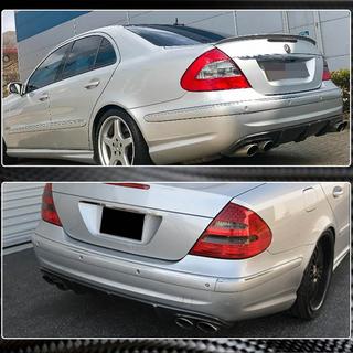 Heckdiffusor für E55 AMG 2003-2006, Carbon Foto 4