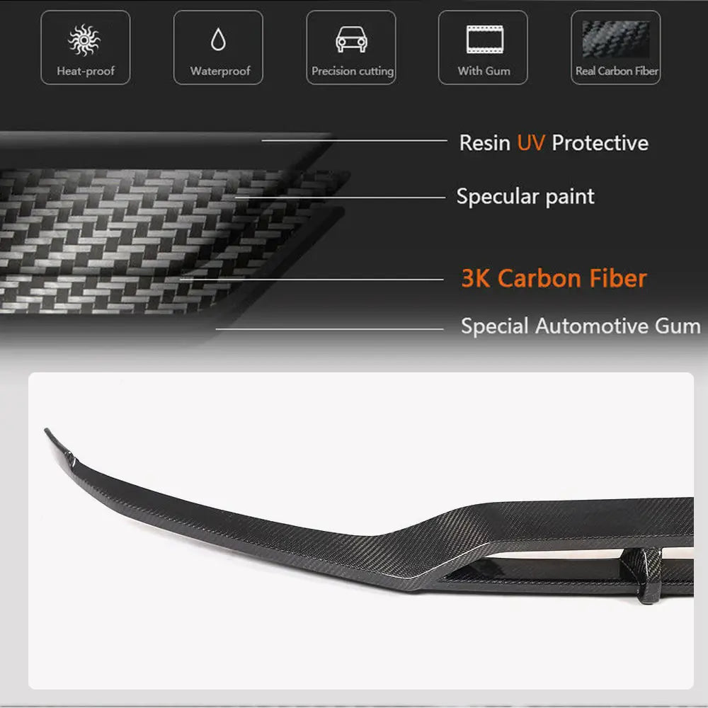 Frontspoiler Lippe für AMG-Line 2020+, Carbon Foto 4
