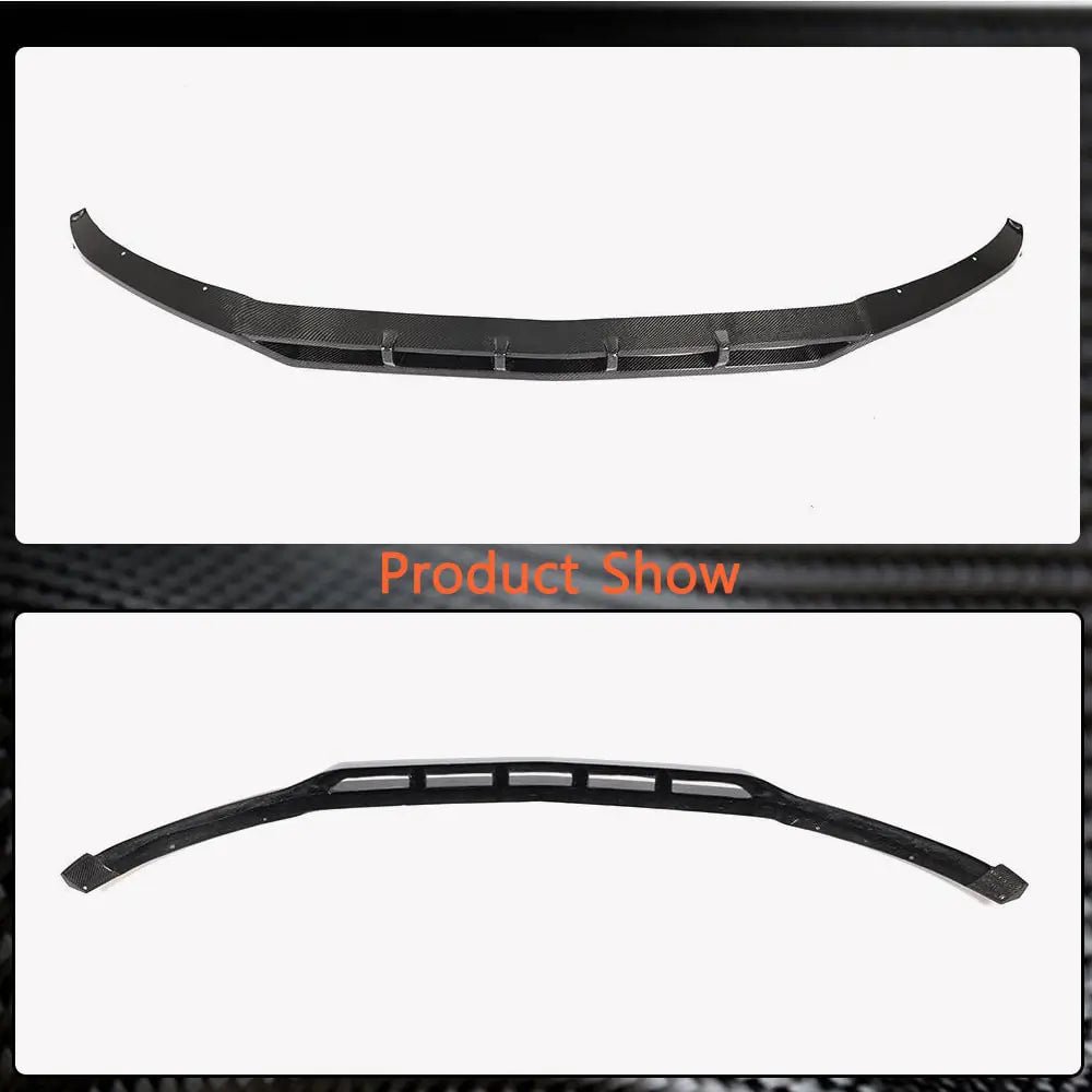 Mercedes GLC X253 2015-2022 Frontspoiler Lippe für AMG-Line 2020+, Carbon Foto 6