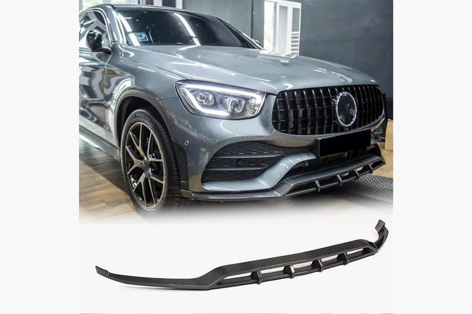 Mercedes GLC X253 2015-2022 Frontspoiler Lippe für AMG-Line 2020+, Carbon Image