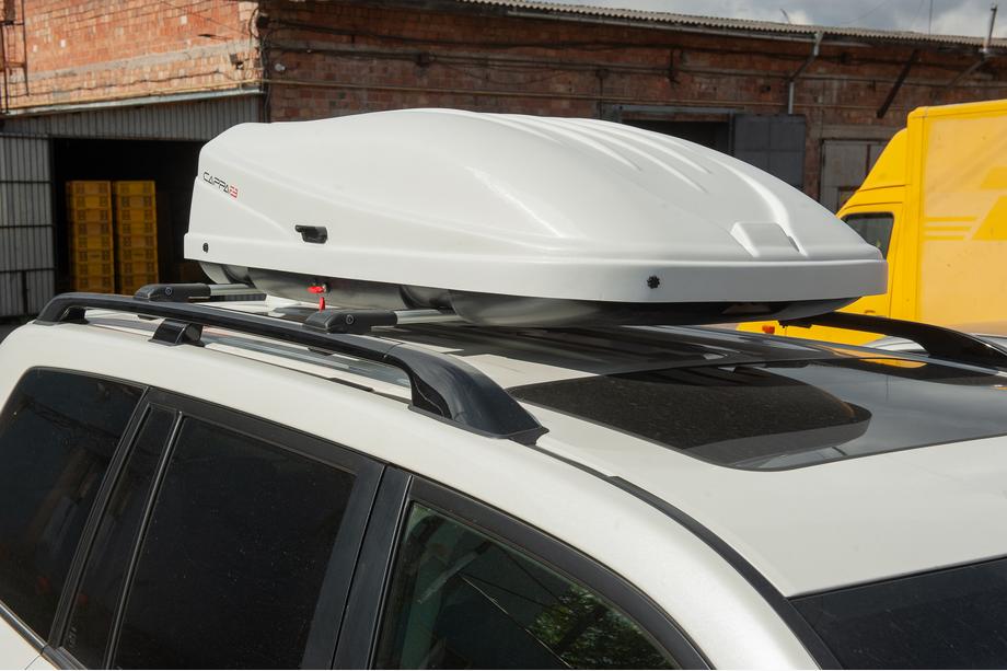 Dachbox EuroCap weiß (450 L) Foto 1