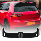 Volkswagen Golf 7/E-Golf 2012-2020 Heckspoiler V6 (für GTI/R HB, Kunststoff) Foto 1