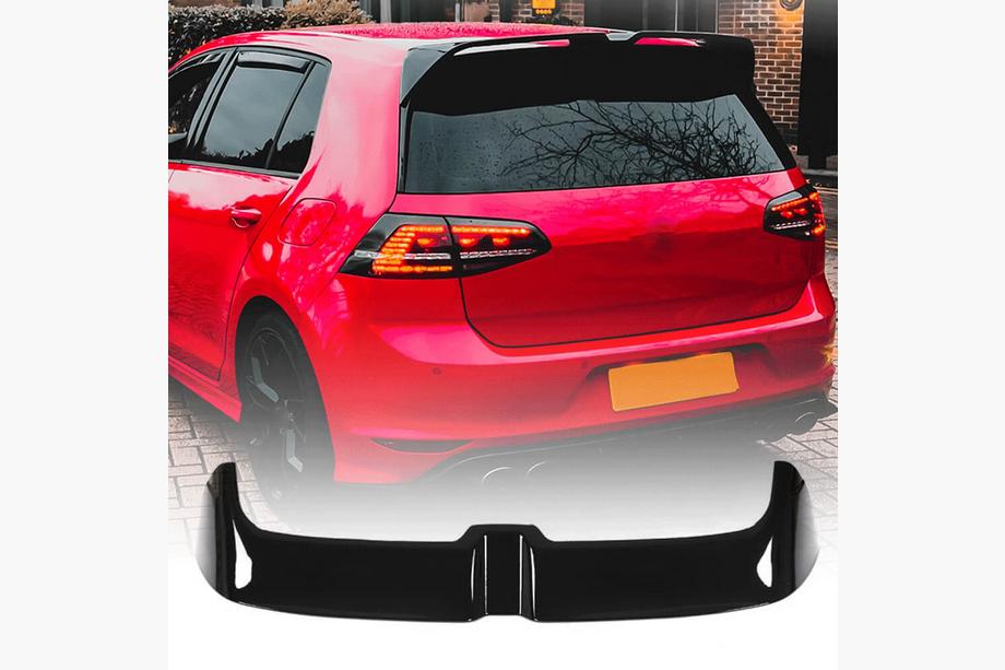 Volkswagen Golf 7/E-Golf 2012-2020 Heckspoiler V6 (für GTI/R HB, Kunststoff) Image