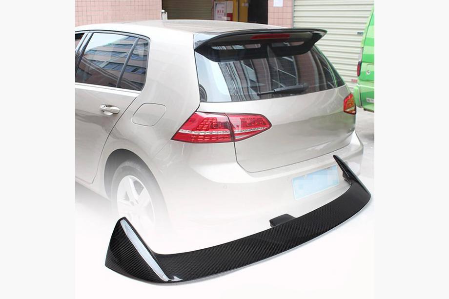 Volkswagen Golf 7/E-Golf 2012-2020 Spoiler V6 (für Base/R-Line HB, Carbon) Foto 1