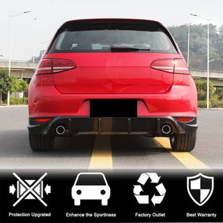 Heckdiffusor V2 (für Base/GTI HB 2012-2017, Carbon) Foto 2