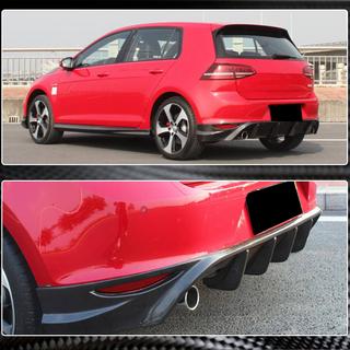 Heckdiffusor V2 (für Base/GTI HB 2012-2017, Carbon) Foto 3