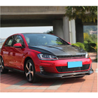 Volkswagen Golf 7/E-Golf 2012-2020 Frontlippe V1 für Stoßstange (für GTI HB 2012-2017, Carbon) Foto 3