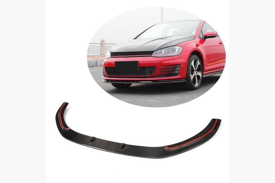 Volkswagen Golf 7/E-Golf 2012-2020 Frontlippe V2 für GTI HB 2012-2017 Carbon Image