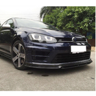 Volkswagen Golf 7/E-Golf 2012-2020 Frontlippe Stoßstange Aufsatz (für R/R-Line 2012-2017, Carbon) Foto 2