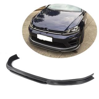 Frontlippe Stoßstange Aufsatz (für R/R-Line 2012-2017, Carbon) Volkswagen Golf 7/E-Golf 2012-2020 Foto 1
