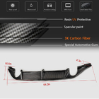 Volkswagen Golf 7/E-Golf 2012-2020 Heckdiffusor V3 (für Base/GTI HB 2012-2017, Carbon) Foto 5