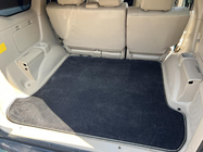 Toyota Land Cruiser Prado 120 2002-2009 Premium Kofferraummatte Textil Schwarz (5 oder 7 Sitze) Foto 1