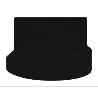Premium Kofferraummatte Textil (Schwarz)