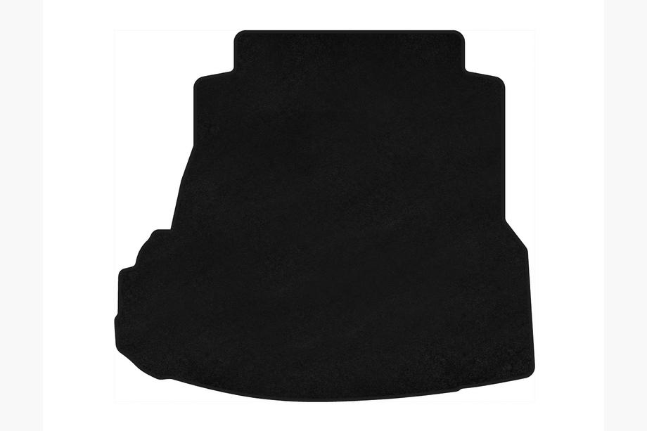 Audi A4 B5 1994–2001 Textil-Kofferraummatte Premium (Limousine, Schwarz) Image