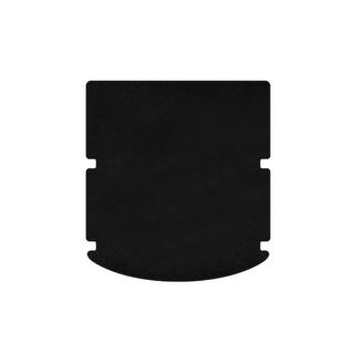 Premium Kofferraummatte Textil (Coupé, Schwarz)