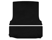 Fiat Fiorino/Qubo 2008-2024 Textile Kofferraummatte Premium (Laderaum, Schwarz) Foto 1