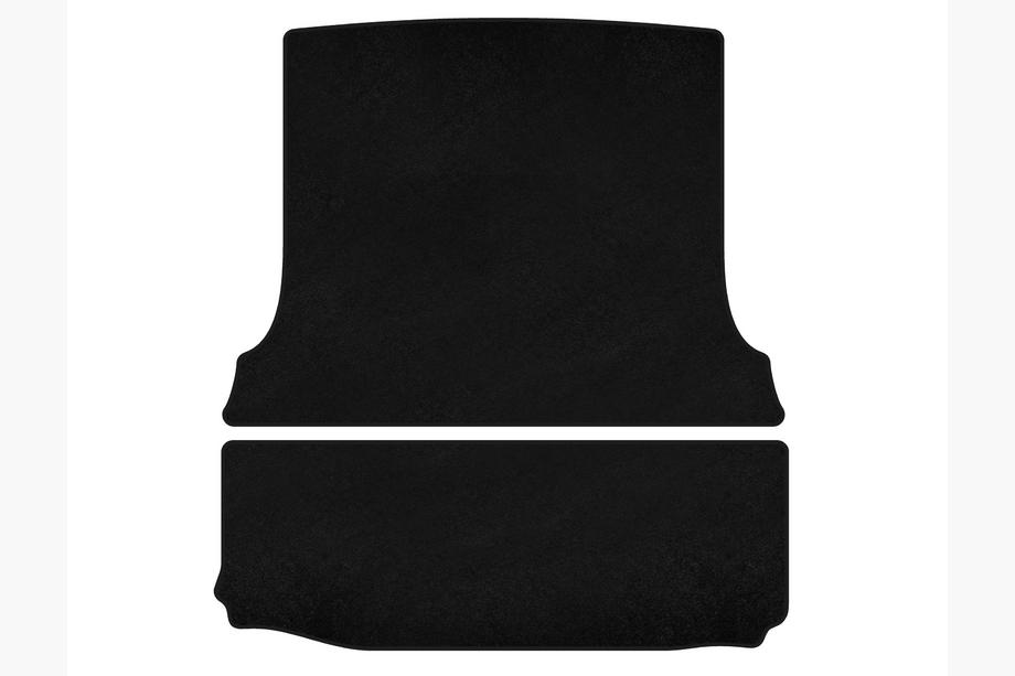 Fiat Fiorino/Qubo 2008-2024 Textile Kofferraummatte Premium (Laderaum, Schwarz) Image