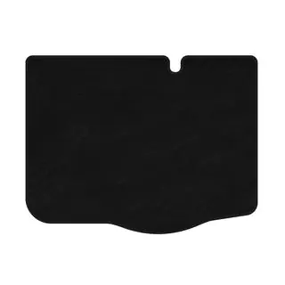 Premium Kofferraummatte Textil (HB, 5-Türer, Vor Facelift, Schwarz)