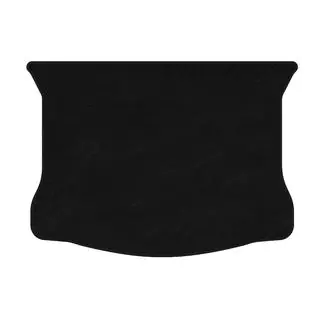 Premium Kofferraummatte Textil (Schwarz)