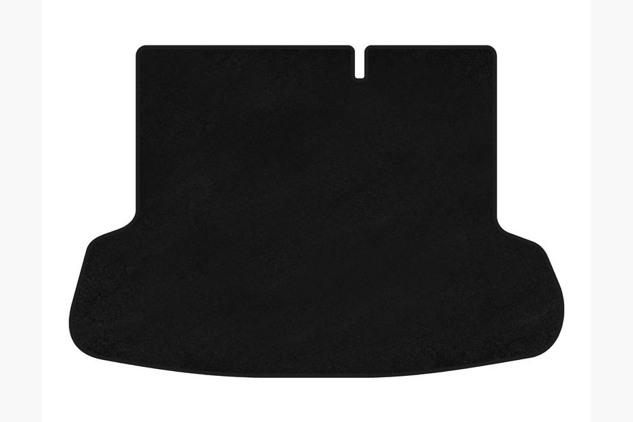 Hyundai Accent 2006-2010 Kofferraummatte Textil Premium (SD, Schwarz) Image