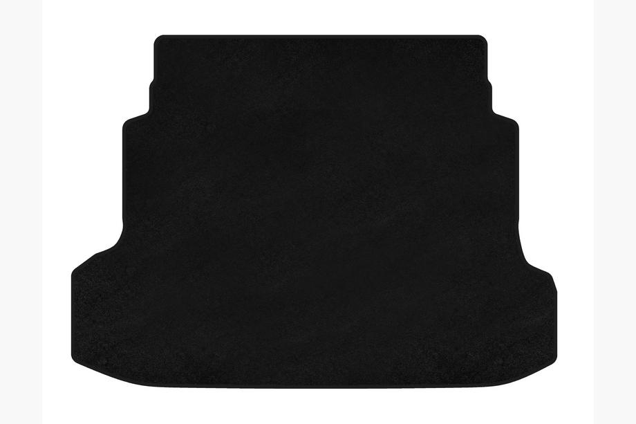 Kia Cerato 2 2010-2013 Kofferraummatte Textil Premium (SD, Schwarz) Image